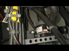 Pendingin Bantuan 24 12VDC Brushless DC Motor Pompa Air 80W Untuk HEV EV sirkulasi pemanasan