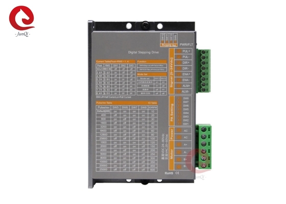 Junqi 24V ~ 80VDC Current2.0A ~ 8.4A Digital Stepping Dive untuk 4,6, 8-kawat 2Phase Stepper Motor
