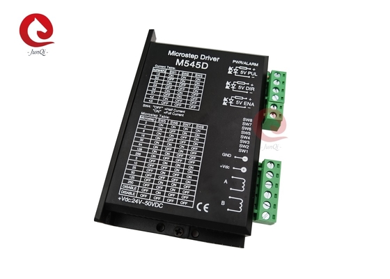 Junqi Nema23/34 Stepper Driver DM545D 4.5A 24 ~ 50VDC Untuk 2 Fase Stepper Motor Controller Mesin Ukiran CNC
