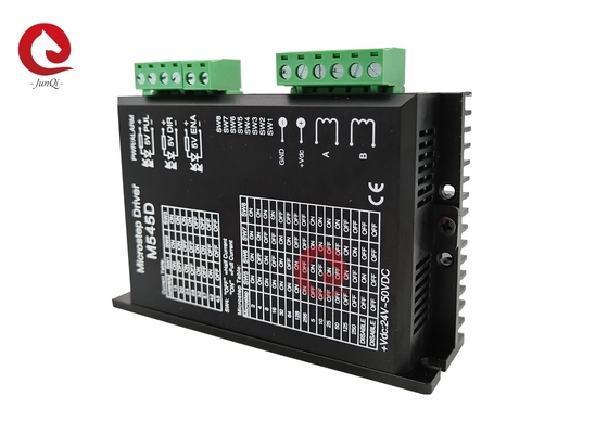 Junqi Nema23/34 Stepper Driver DM545D 4.5A 24 ~ 50VDC Untuk 2 Fase Stepper Motor Controller Mesin Ukiran CNC