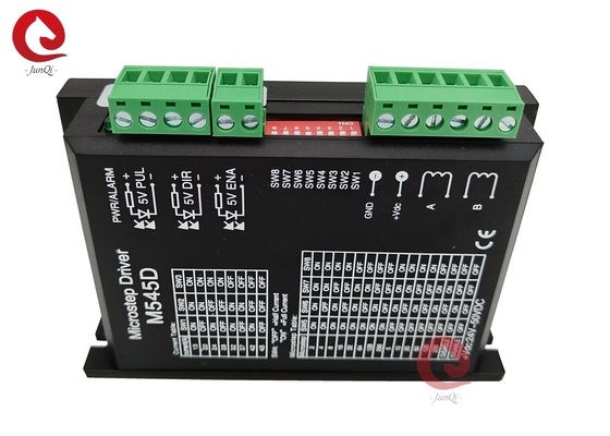 Junqi Nema23/34 Stepper Driver DM545D 4.5A 24 ~ 50VDC Untuk 2 Fase Stepper Motor Controller Mesin Ukiran CNC