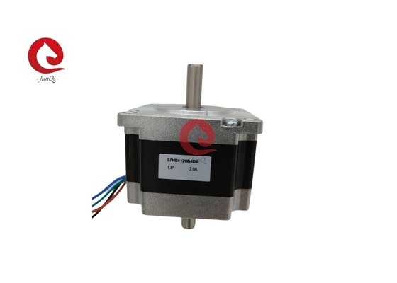 Junqi Nema23 Dual Shaft Stepper Motor 57HS4120B4/ B4D8 Torsi Holing 0,55N.m/0,7N.m