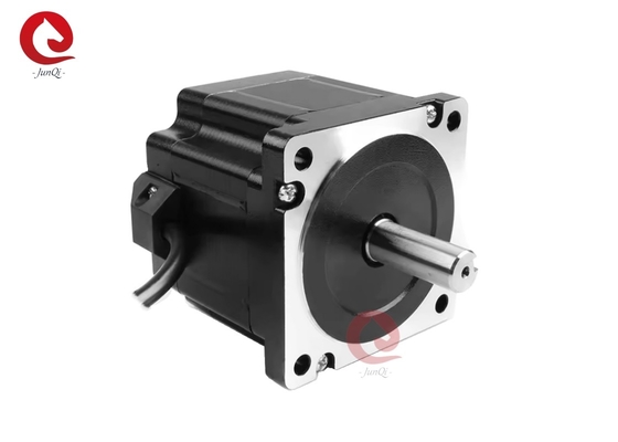 JUNQI Nema34 3 Phase Hybrid Stepper Motor 1.2 derajat 67mm Panjang 2.0N.M Bagian Mesin CNC