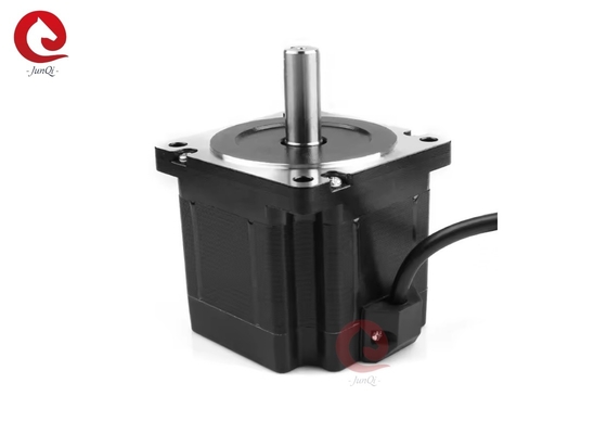 JUNQI Nema34 3 Phase Hybrid Stepper Motor 1.2 derajat 67mm Panjang 2.0N.M Bagian Mesin CNC