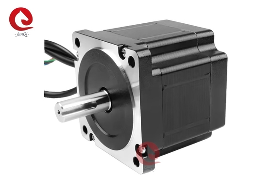 JUNQI Nema34 3 Phase Hybrid Stepper Motor 1.2 derajat 67mm Panjang 2.0N.M Bagian Mesin CNC
