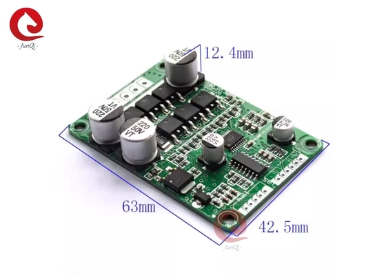 Wide Range Working Voltage 7~48VDC Max 10A Brushless DC Drive Board JYQD_V7.3B Untuk 3-Phase BLDC Motor dengan Sensor Hall