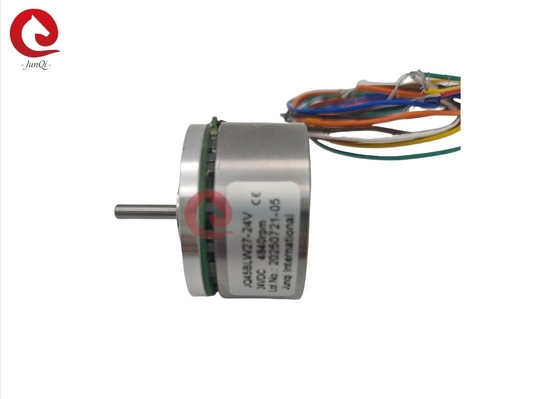 JUNQI JQ45BLW27 24V 4840rpm 130mN.m Torsi Flat Out Rotor BLDC Motor