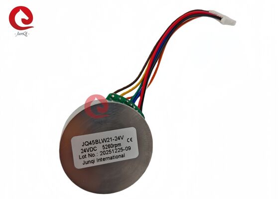 JUNQI 45BLW21 24VDC 6700RPM 84mN.M Torsi Untuk Sistem Katup Otomatis