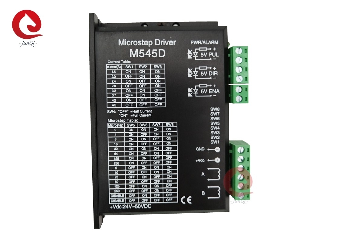 M545D CW5045 versi diperbarui 18-50VDC 1.5-4.5A 1/256 Microstep Stepping Motor Driver
