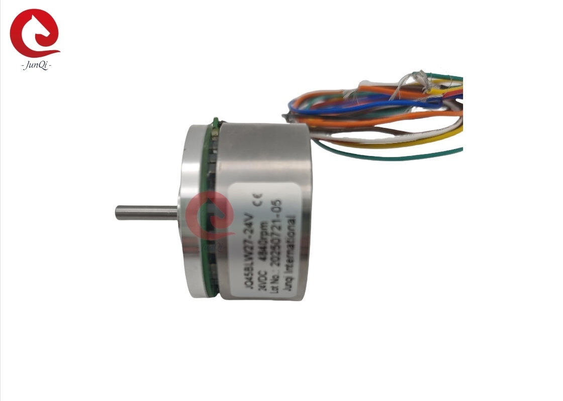 JUNQI JQ45BLW27 24V 4840rpm 130mN.m Torsi Flat Out Rotor BLDC Motor