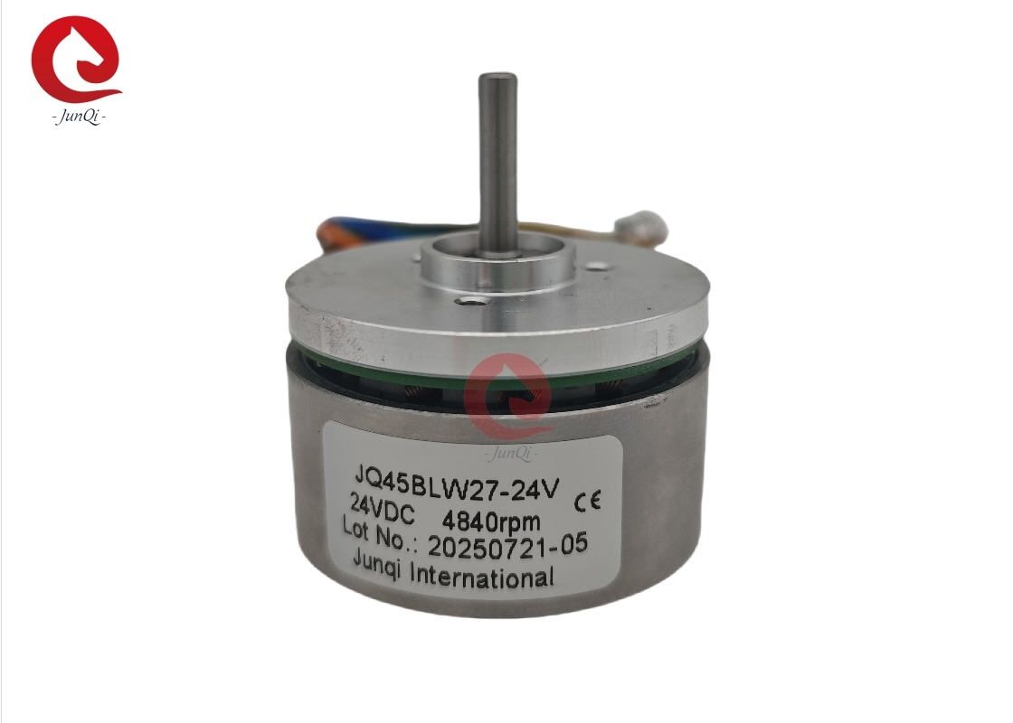 JQ45BLW27 24V 4840rpm 130mN.m Out Rotor Brushless DC Motor Untuk Perangkat Medis