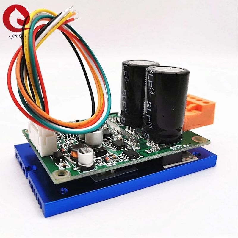 36-72V Original JUYI Tech JYQD-V6.5E Bldc Motor Driver Board Untuk Sensorless BLDC Motor Dengan Kabel Konektor Heatsink