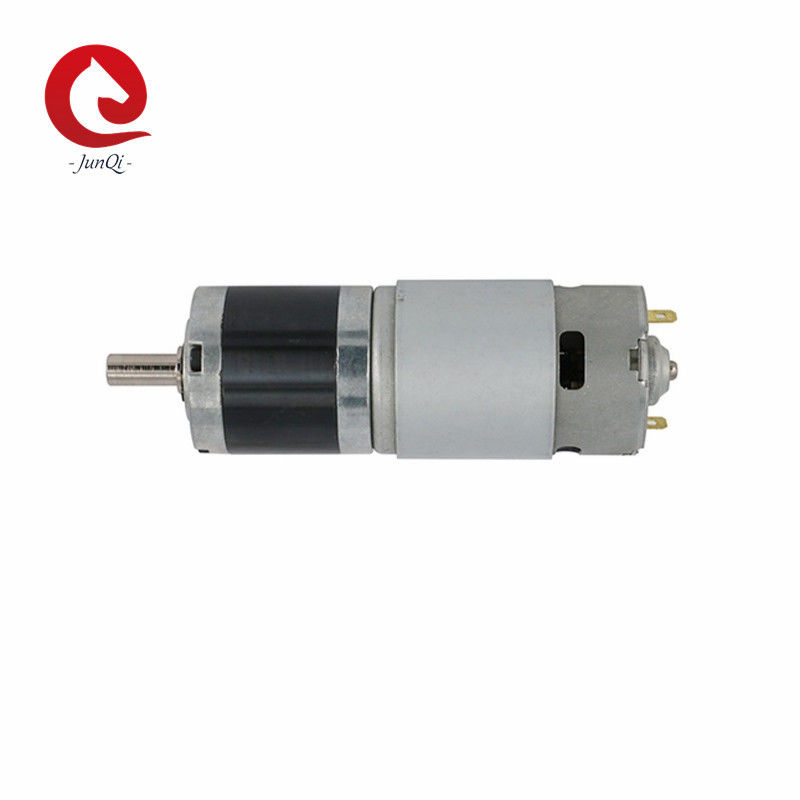 JQM-42RP775 12V 42mm Planetary Geared Brush Motor Untuk Printer Jendela Listrik Kunci Listrik