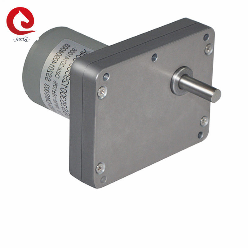 70x54mm 20kg.Cm 111rpm DC Geared Motors Right Angle Gearhead Motor Untuk Mesin Rokok
