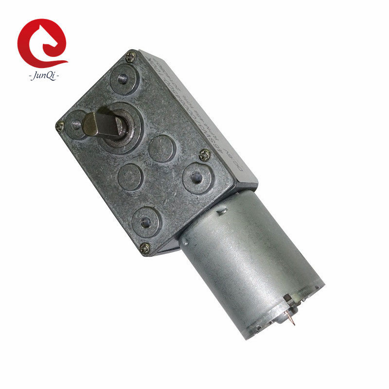 1N.M 24VDC Geared Motors Worm 46mm Gearbox Motor Untuk Mesin Medis