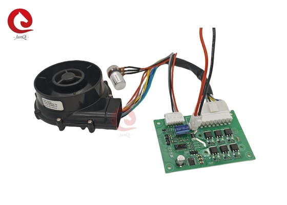 JUNQI Ukuran Kecil Blower DC Tanpa Sikat Tanpa Suara OWB8040-12V Digunakan dalam Penabur/ Senjata Panas
