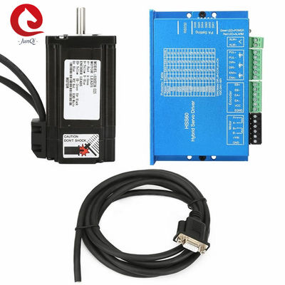 NEMA24 2PH Nema 23 Stepper Motor Kit 88mm 3N.M 5A HSS60 6A Hybrid CNC Controller Kit