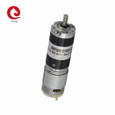 12 V 28mm Torsi Tinggi Planetary gear Motor DC JQM-28RP385 Aplikasi Rumah, pemantauan Keamanan